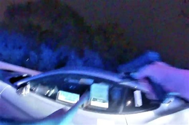 
14-year-old runs out of gas in allegedly stolen Mustang during police chase, jumps off bridge 