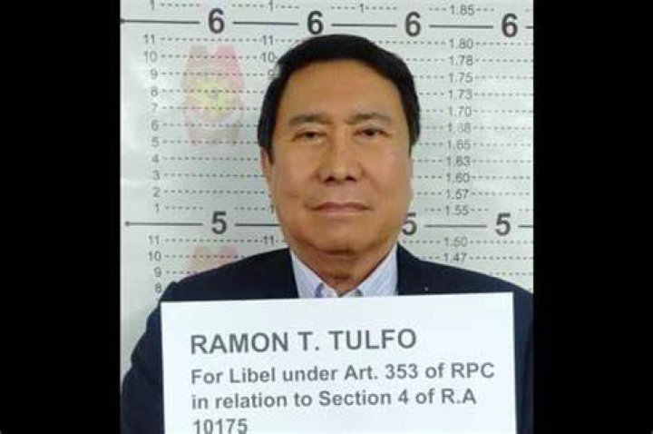 
Filipino Presenter Ramon Mon Tulfo Arrested In Manila Over Libel Case & Jail Sentence 