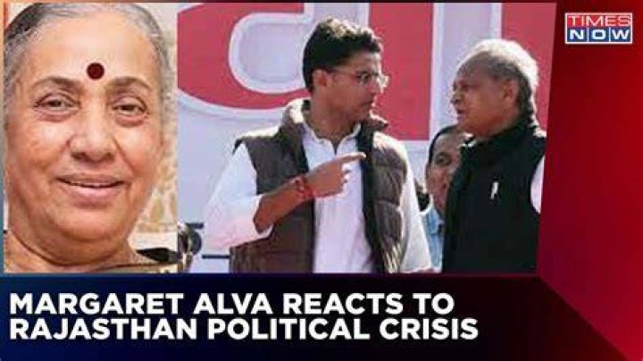 
Margaret Alva slams Congress’ senior leaders of Rajasthan 