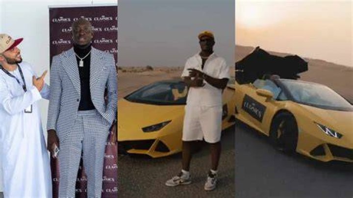 
This is a dream come true– Carter Efe cruises Lamborghini as ambassador for Dubai jewelry brand 