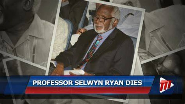 
What Happened To Professor Selwyn Ryan? 