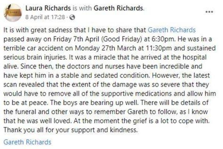 
Who Is Gareth Richards Wife Laura Richards? Family And Kids 